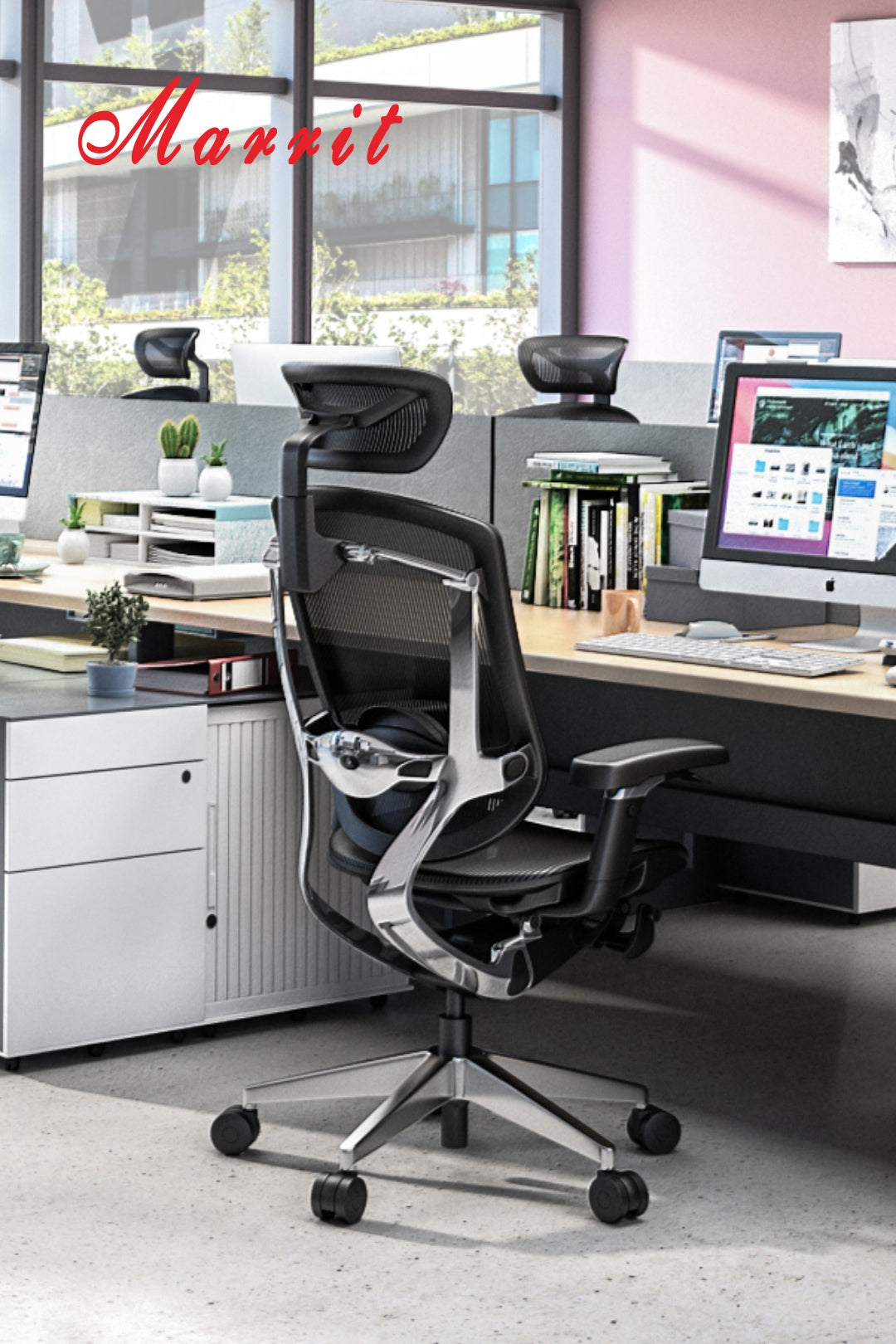 Advanced Ergonomic Chair with Headrest