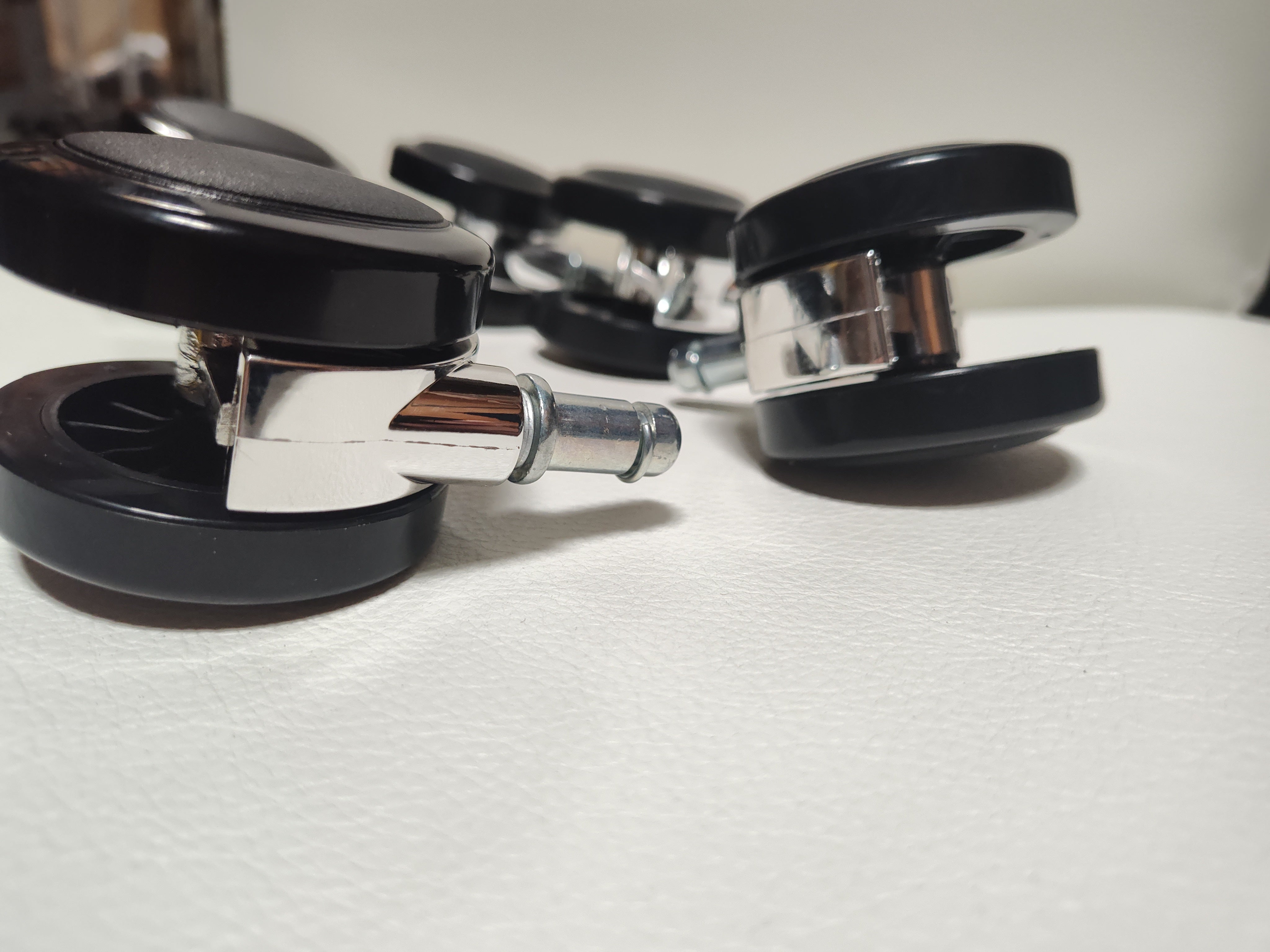 Durathon 60MM Chrome Soft-wheel Casters