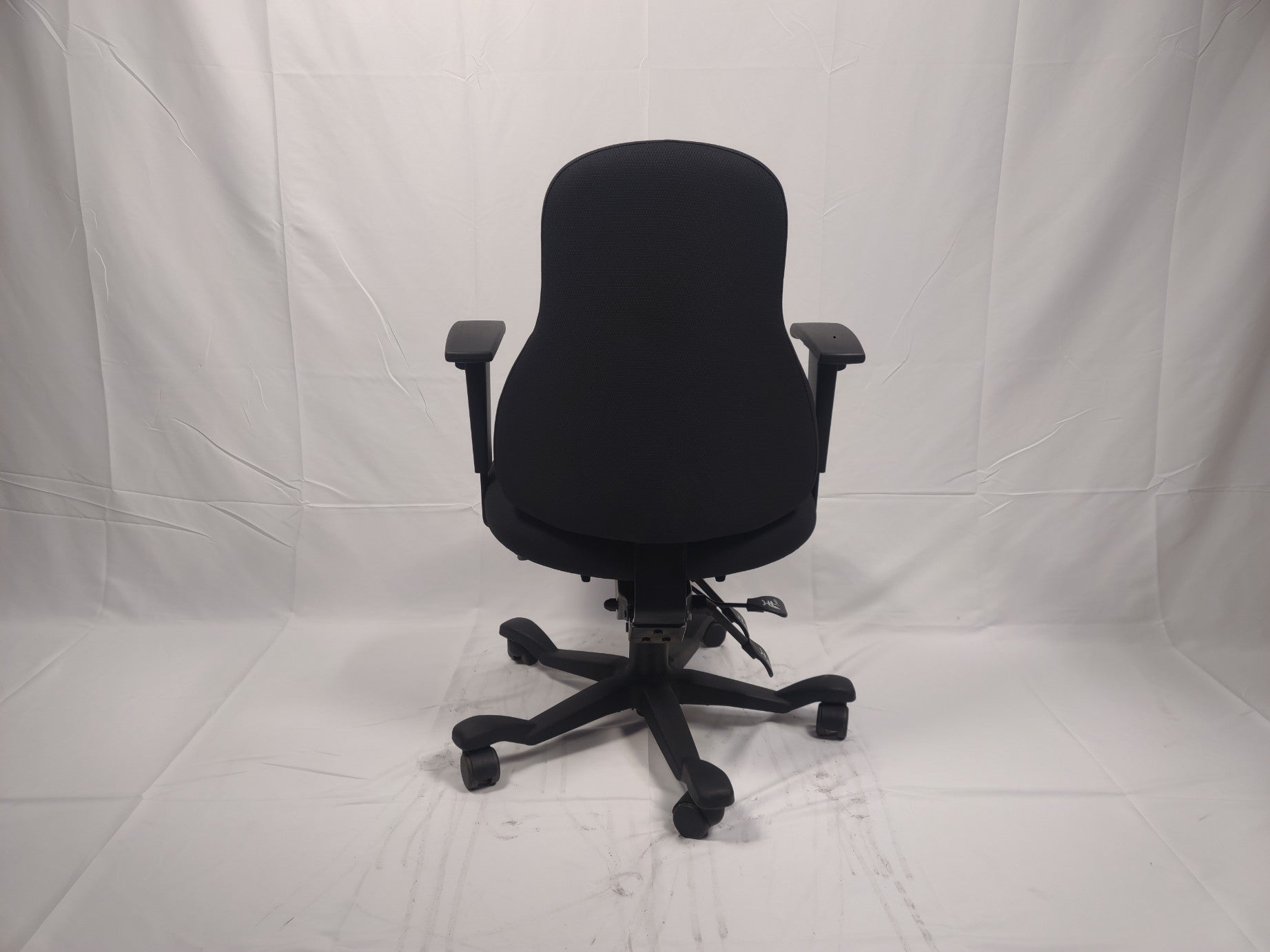 3. Ergonomic Comfort Chair - All Black Upholstery