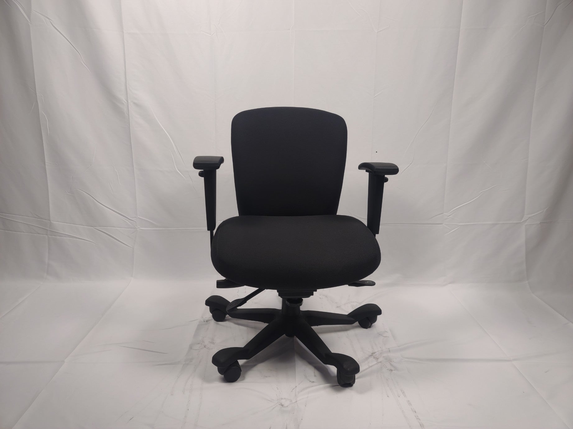 2. Fully Upholstered Ergonomic Office Chair