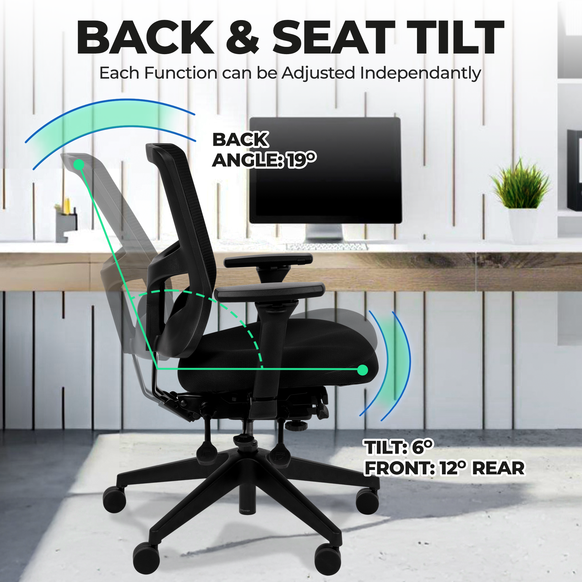 Evolve 1515 - Medium Mesh Back with Upholstered Seat