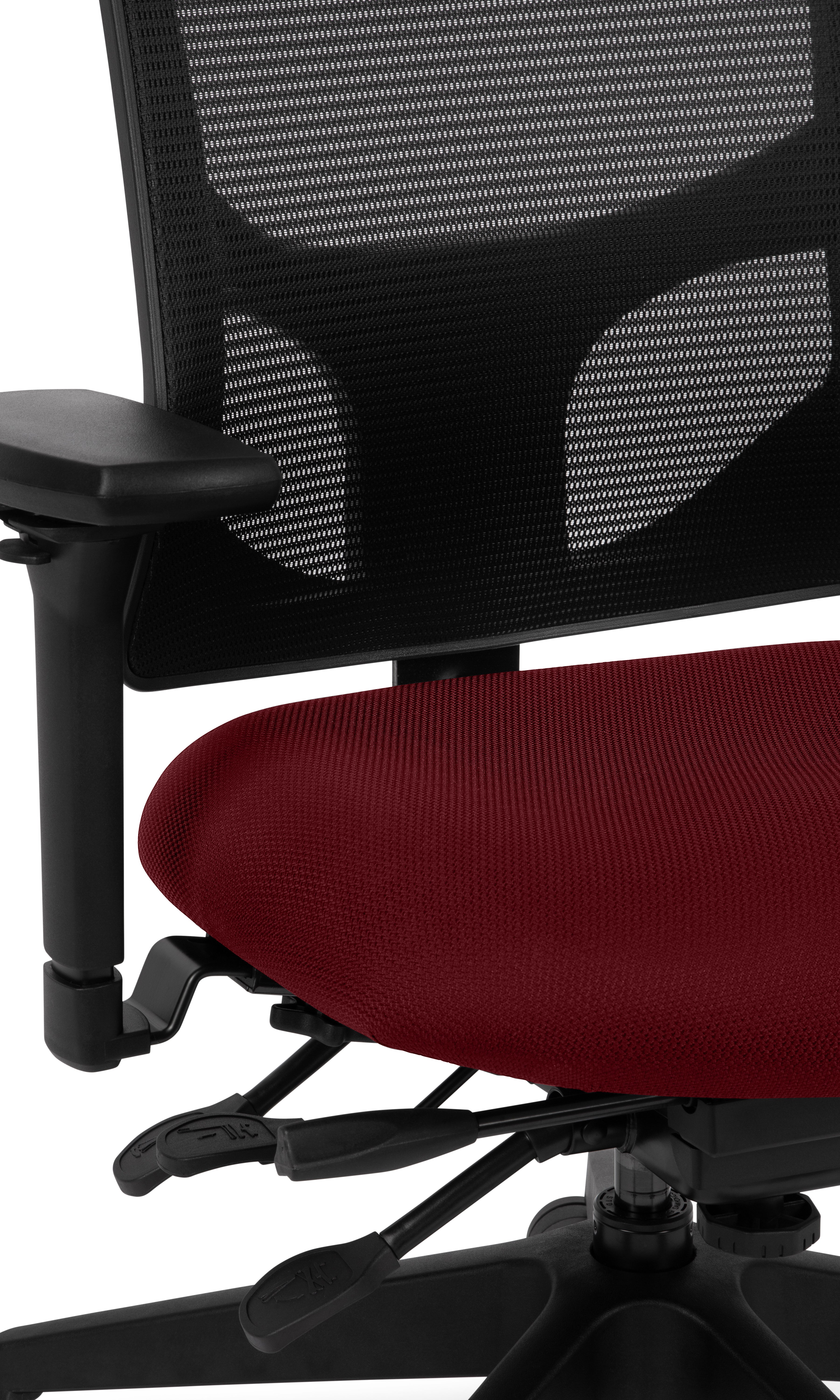 Evolve 1515 - Medium Mesh Back with Upholstered Seat