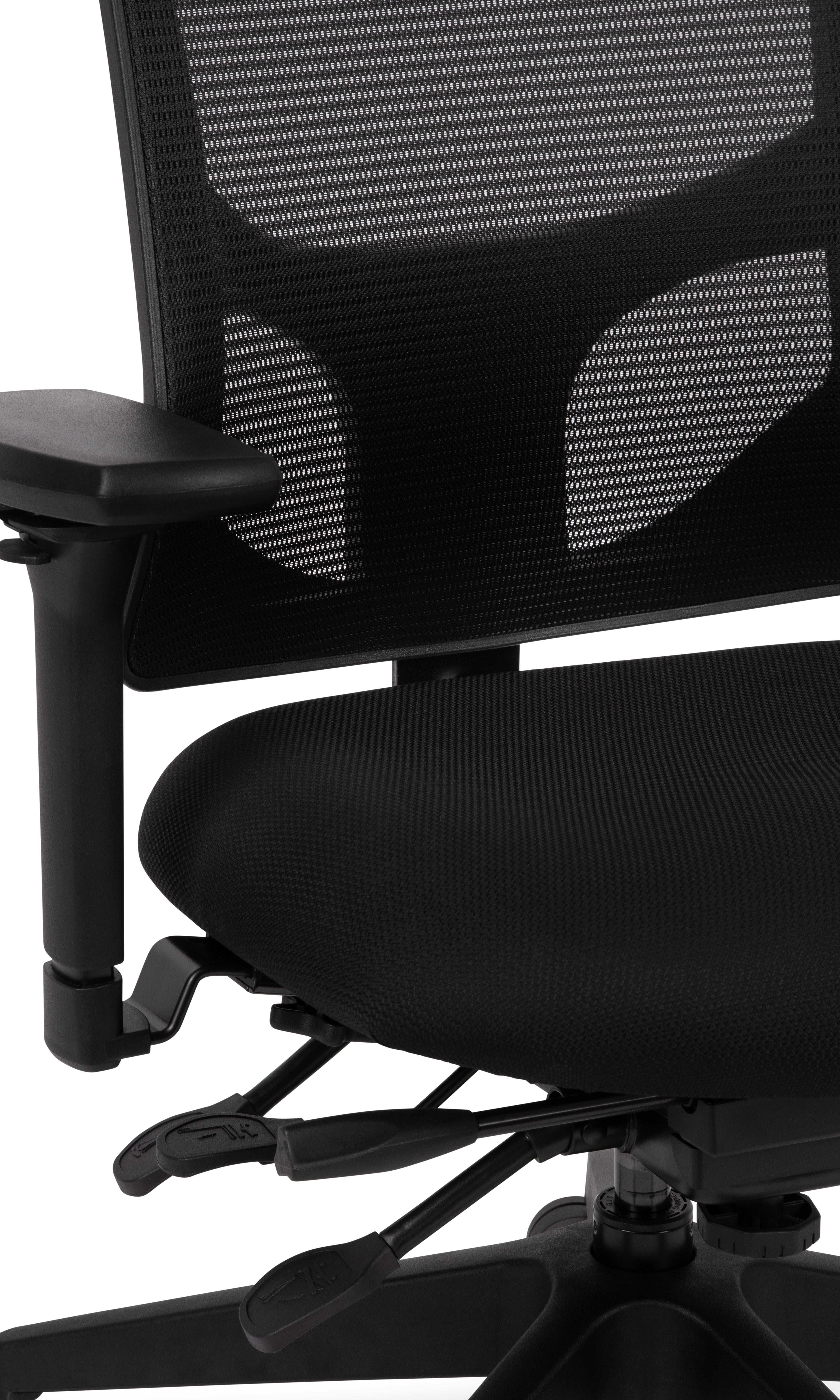Evolve 1515 - Medium Mesh Back with Upholstered Seat
