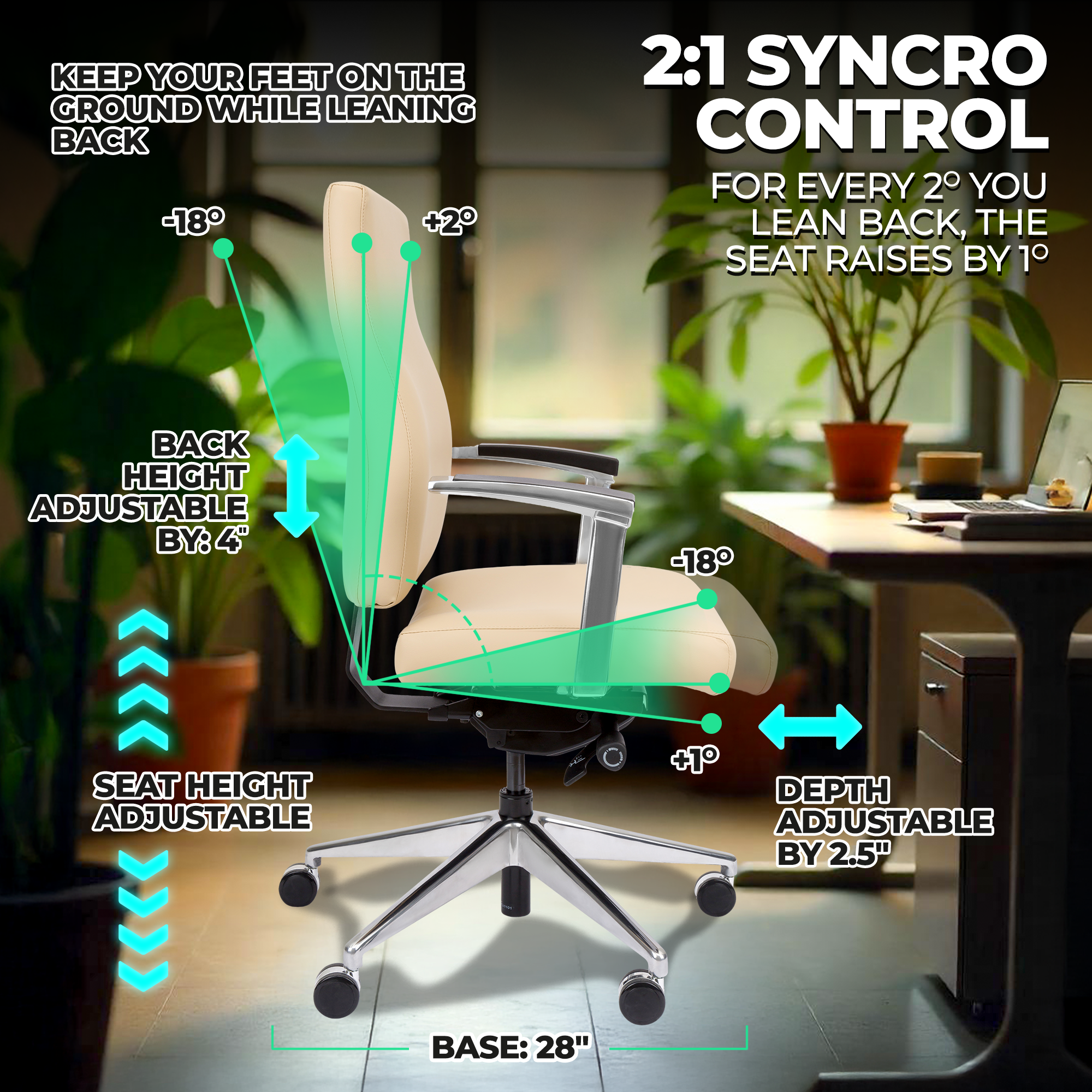 Pheonix Suave Series - Ballistic Chair