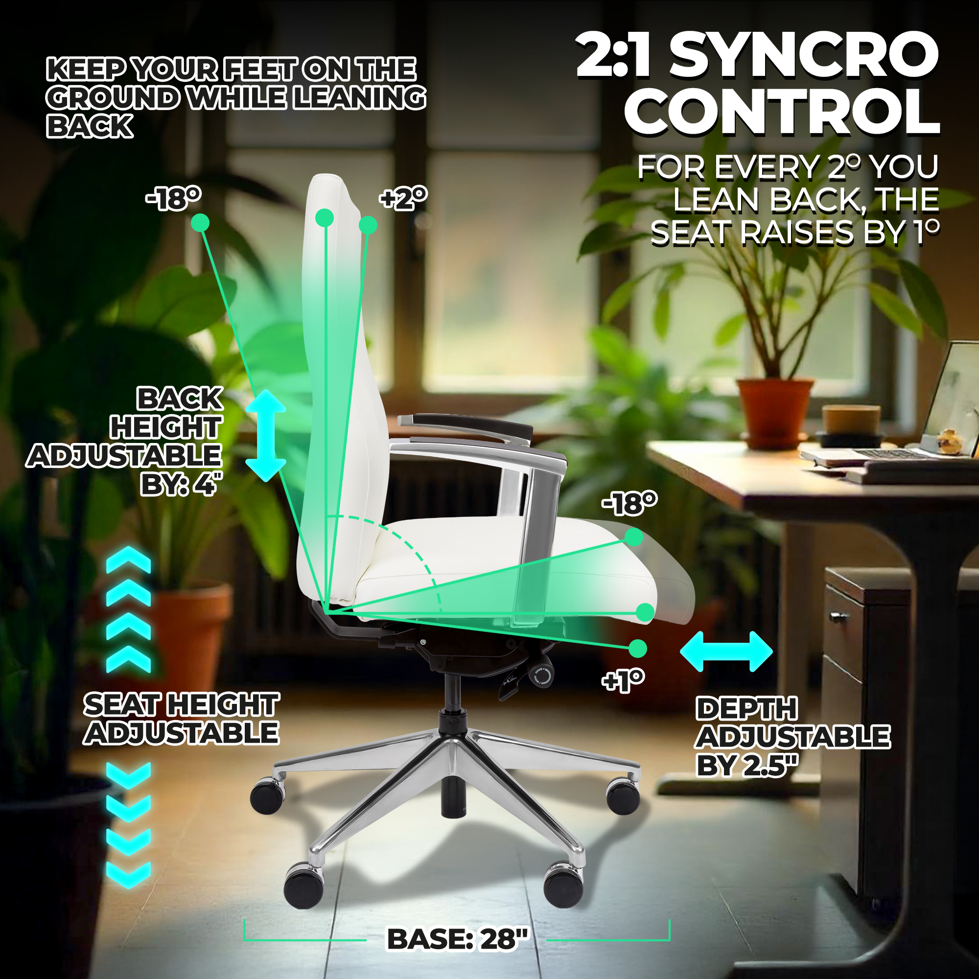 Pheonix Suave Series - Ballistic Chair