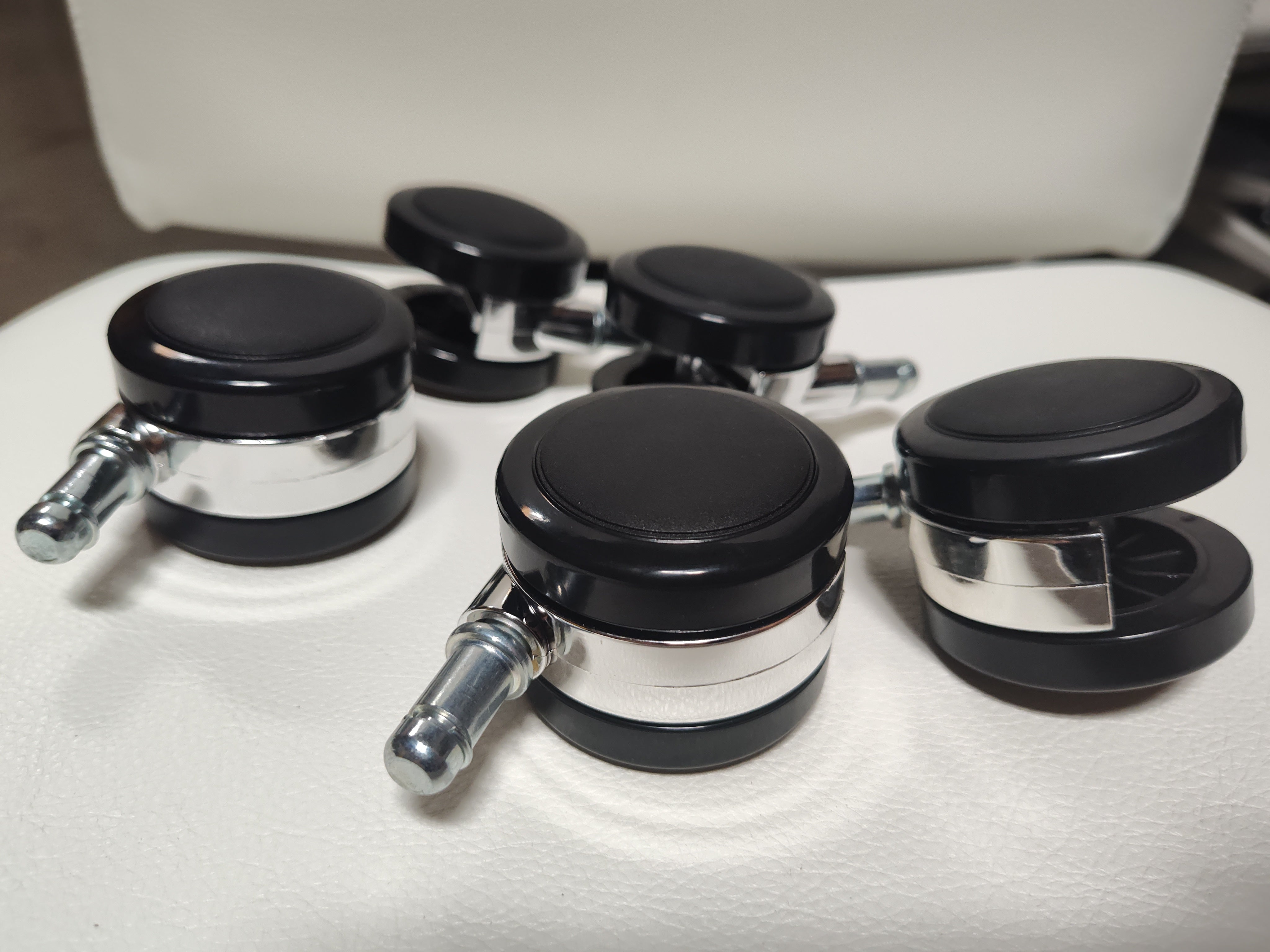 Durathon 60MM Chrome Soft-wheel Casters